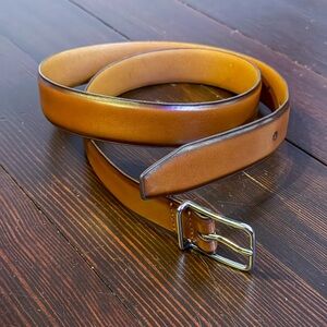 Men's 14th & Union 32" Tan Leather Belt